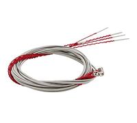 CHICIRIS Jeu de 5 Cordes de Basse en Acier de Haute qualité, Accordées en Sol, ré, la, Mi et Si, pour Guitare Basse 5 Cordes, Idéal pour les débutants.