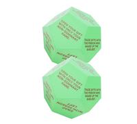 CHICIRIS Jeu de Dés d'échange de Cadeaux du Père Noël, Construction en Acrylique, 12 Côtés Uniques pour des Réunions de Noël Amusantes en Famille, Jeu de Fête Portable pour Les âges