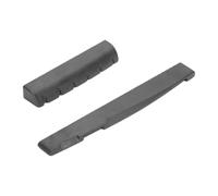 CHICIRIS Jeu D'écrous et de Selles de Guitare POM avec Conception de | Accessoires pour Instruments à Cordes, Matériau à Frottement Réduit, Arc de Corde Stable pour une Précision D'accord,