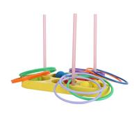 CHICIRIS Jeux de Piscine Flottants, Jouets de Lancer, Balles en Mousse EVA avec Anneaux de Lancer pour Garçons Filles Adultes, Jouets de Fête Interactifs Amusants pour Les Activités