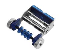 CHICIRIS Jig de Fil de Service de Corde d'arc de Tir à l'arc, Conception de Boucle en Silicone et en Métal pour Arc Traditionnel composé Classique (Blue)