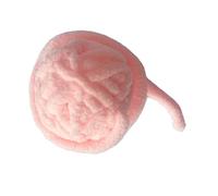 CHICIRIS Jouet Boule de Fil pour Animaux de Compagnie, avec Clochette Résistante aux Morsures, en Laine, Amusant et Interactif pour Chats et Chiots, en Acrylique et PVC Sûrs, 5cm (Pink)