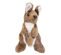 CHICIRIS Jouet en Peluche Kangourou, Poupée Animale en Peluche Mignonne et bébé pour Le Confort pour bébé, Fabriquée à Partir de Tissus en de qualité, Doux et Confortables avec
