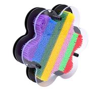 CHICIRIS Jouet Sensoriel Pin Art 3D, Planche Créative en Forme de Fleur pour Enfants, Cadeau d'anniversaire en Plastique 21.5x6x19.5cm