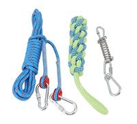 CHICIRIS Jouets en Corde pour Chiens, Constructeur de Muscles Interactif avec Coton et Acier Inoxydable, Parfait pour Les Exercices en Plein Air pour Chiens de Petite, Moyenne et Grande Taille