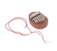 CHICIRIS Kalimba à 8 Touches, Mini Piano à Pouce Portable, Instrument de Musique avec Clés en Acier allié et Corde de Suspension, pour Débutants, Enfants, Adultes, Cadeau, Performance,