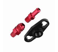 CHICIRIS Kit D'Adaptateur de Rampe de Carburant, Adaptateur de Conduite de Carburant en Aluminium de qualité Supérieure pour, avec 1 Adaptateur et 2 Raccords
