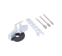CHICIRIS Kit D'affûtage de la Tronçonneuse avec une Résistance à L'impact et des Outils de Polissage pour des Chaînes Simples et une netteté Déchiquetée