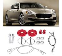 CHICIRIS Kit D'apparence de Verrouillage de Goupille de Capot de Course Universel, Verrouillage de Goupille de Capot élégant et Classique pour Voiture, Kit de Course D'installation Facile pour la