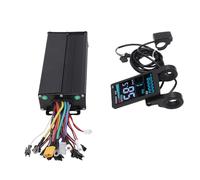 CHICIRIS Kit de Contrôleur de Scooter électrique avec écran LCD M5, compatibilité Moteur sans Balais 36 V 48 V 52 , Dissipation Thermique Efficace et Fonctionnement Intuitif pour les Conversions de