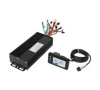 CHICIRIS Kit de Conversion de Cycle électrique, Contrôleur de Moteur sans Balais 36 V 48 V 52 1500 W 2000 W avec Prise XT60 et Fonction D'auto-Apprentissage, pour Réparation de