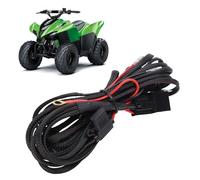 CHICIRIS Kit de Faisceau de Câblage de Barre Lumineuse LED à 2 Voies avec Interrupteur Marche/arrêt, Relais et Lame 12 V 40 A, Faisceau de Feux Antibrouillard Tout-terrain pour Camion