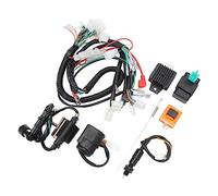 CHICIRIS Kit de Faisceau de Câbles de Démarreur de Moteur 12 V Kit de Faisceau de Câbles de Démarreur de Moteur ABS pour CT70 1969 à 1982 1991 à 1994 Mise à Niveau d'allumage Facile à Installer