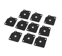 CHICIRIS Kit de Joints de Membrane de Carburateur Pièces de Réparation pour Tronçonneuse ZAMA, Matériau Durable pour Une Durée de Vie Prolongée, Installation Facile, Ensemble de 10 Pièces pour Les