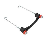 CHICIRIS Kit de Maintien de Batterie, Support de Barre Transversale Universel en Alliage d'aluminium avec Boulons en J de 10 Pouces pour Batteries de 55 Ah à 100 Ah, Réduction du Bruit à Ajustement