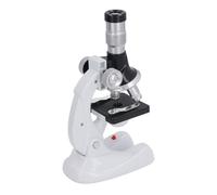 CHICIRIS Kit de Microscope pour Enfants, Grossissement 100X 600X 1200X avec 3 Objectifs, Jouet éducatif pour Expérience Scientifique