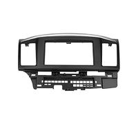 CHICIRIS Kit de Tableau de Bord 2DIN ABS Double Din Kit d'Installation Radio Fascia Ajustement Précis Housse Anti-poussière Anti-rayures Installation Facile pour Lancer Galant Fortis Proton Inspira