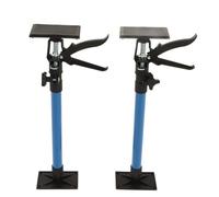 CHICIRIS Kit de Tige de Support D'armoire Télescopique, Rallonge D'armoire Suspendue Réglable pour la Décoration de la Maison, 4 Plaques de Support pour Outils de Travail du Bois, 2 Pièces de 50 à