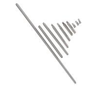 CHICIRIS Kit D'Outils de Réparation Piccolo, 7 Arbres et 3 Vis, Kit d'entretien avec Acier à Outils Haute dureté pour Le Remplacement et la Restauration de Pièces D'instruments à Vent