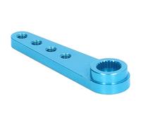 CHICIRIS Klaxon Servo en Aluminium 25T Haute Résistance pour Une Direction de Précision - Simple Face, Léger, Idéal pour Les Applications Robotiques (Blue)