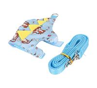 CHICIRIS Laisse Harnais pour Furet, Gilet Doux et Confortable Réglable avec Anneau en D pour Petits Animaux comme Les Furets et Les Cochons d'Inde (Petit Tigre)