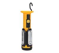 CHICIRIS Lampe de Travail Pliable, LED Alimentée par Batterie Rechargeable par USB avec Crochet de Base Magnétique pour L'entretien des Pannes de Courant au Camping et à la Maison