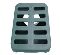 CHICIRIS Lawn Grate Yard Drain Robust PP Heavy Duty Mitered Drainage