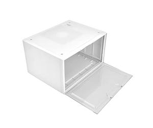 CHICIRIS LED Boîte à Chaussures Commande Vocale Porte Transparente Empilable Sneaker Vitrine de Stockage pour la Maison Centre Commercial Double Mode(Blanc)