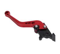 CHICIRIS Levier de Frein Pliant Levier de Frein Réglable CNC Alliage d'aluminium 6061 Prise Ergonomique à 6 Positions Remplacement Direct pour DAX125 ST125 CT125 Cub Riders (rouge)