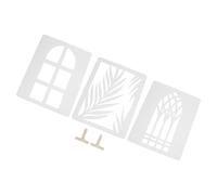 CHICIRIS Light Shadow Board Set Disticarfing Pattern Photo Backing Boards for Indoor Still Life Portrait Product Photography, PVC Mousse, 3PCS Window Light pour Les Photographes