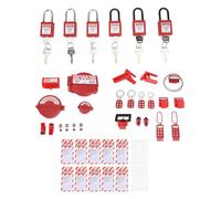 CHICIRIS Lockout Tagout Kit with Durable Nylon Storage Box Safety