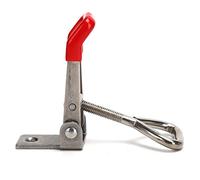 CHICIRIS Loquet à Bascule, Serrure à Pince à Bascule en Acier Inoxydable avec Poignée Ergonomique pour L'installation D'équipements électroniques D'amélioration de L' du Travail du Bois