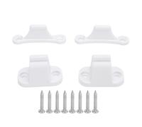 CHICIRIS Loquet de Retenue de Porte de Camping-car, Support d'arrêT de Porte en Nylon en Forme de T pour Camping-car, Caravane, Bateau, Casier de de Protection Murale avec Fixation à Vis