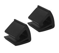 CHICIRIS Lot de 2 Clips de Fixation de Pare-brise pour Voiturette EZGO, en Caoutchouc Noir, Installation Facile sans perçage.