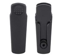 CHICIRIS Lot de Dix Accessoires de Clamp/Holder de Ceinture pour Talkie-walkie Noir étanche pour UV-9R Plus, Clamp/Holder de Ceinture Anti-poussière pour Les Activités de Plein Air, Matériau ABS