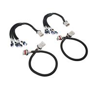 CHICIRIS LSX LS6 LS1 Faire du Faisceau d'extension de la Bobine d'allumage, Kit de Relocalisation avec Matériau ABS Premium pour Petit Bloc V8 Gen. III IV, adapté aux Camions 1999-2007,