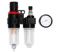 CHICIRIS Lubrificateur de Régulateur de Filtre à Air comprimé, Port G1/4 de 1/4 Pouces, Tasse de 60 Ml, Fonction Autobloquante, Séparateur de Piège à Eau et à Huile avec Faible Chute de