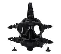 CHICIRIS Lunettes de Plongée Intégrales, Anti-buée, étanches, Vue Panoramique à 180 Degrés, Masque de Plongée en Silicone avec Support de Caméra Amovible, pour la en Apnée et la