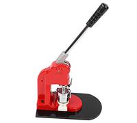 CHICIRIS Machine à Badges Compacte, Outil de Presse à Poinçonner à Main de 37mm avec 1000 Boutons pour la Fabrication de Boutons à la Maison ou Lors D'événements