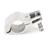 CHICIRIS Mâchoire de Bateau Durable à Charnière Coulissante en Acier Inoxydable 316, Raccord de Matériel Marin pour Colliers de Serrage de 1 Pouce, Kayaks (25mm 1 Pouce)