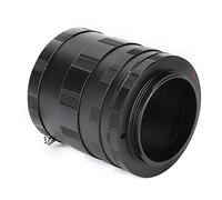 CHICIRIS Macro Lens Adapter Ring Professional Metal Metal Black Close-Up Tube pour E Mount Mirrorless Camera Bellows Photography Effet Obtenu