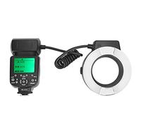 CHICIRIS Macro -TTL Ring Flash Light avec Rapport Flash Réglable pour la Lampe de Poche de L'appareil Photo Focus pour Les Photographes Professionnels