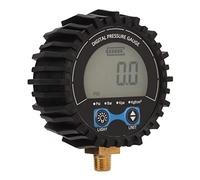 CHICIRIS Manomètre Numérique de Gonflage de Pneu ABS et Cuivre Manomètre Numérique de Pneu 3 à 200 PSI 4 Unités Rétroéclairage LCD pour Voitures Camions Motos SUV RVS