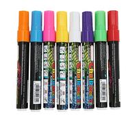 CHICIRIS Marqueurs à Craie Liquide 8 Couleurs, Large Application, Couleurs Vives et éclatantes pour Prendre des Notes, Idéal pour les Amis
