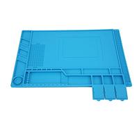 CHICIRIS Mat D'isolation Magnétique pour Le Soudage et la Réparation D'électronique Résistante à la Chaleur, Tapis de Travail en Silicone sans Glissement pour Une efficacité de Travail Améliorée et