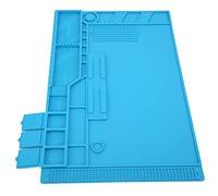 CHICIRIS Mat D'isolation Magnétique pour Le Soudage et la Réparation D'électronique Résistante à la Chaleur, Tapis de Travail en Silicone sans Glissement pour Une efficacité de Travail Améliorée et