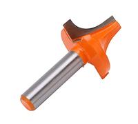 CHICIRIS Mèche de Routeur de Bordure Arrondie, Tige de 8mm en Carbure de | Revêtement de Surface en Caoutchouc, Antirouille, pour Rainurer le Travail du Bois, Tige de 0,3 Pouces, Convient à la