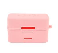CHICIRIS MIC Mini Silicone Protectrice Couverture, Conception PRAQUE, Ajustement et Protection Précis, Matériaux Durables, pour Les Performances d'absorption des Chocs avec des Boutons 3D, des (Pink)