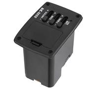 CHICIRIS Micro Guitare, Micro 2 étages avec Contrôle du Volume, Voix Basse Alto ± 12 DB, Réponse en Fréquence 20 Hz 20 KHz, Impédance D'entrée 22 MΩ, pour Instruments de Musique ukulélé