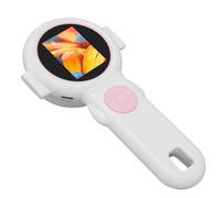 CHICIRIS Microscope Numérique Portatif, écran Portable de 2 Pouces, Lentille Optique 500X, Zoom Numérique 4X, Enregistrement Vidéo 1080P avec Lumière LED Réglable, pour L'apprentissage